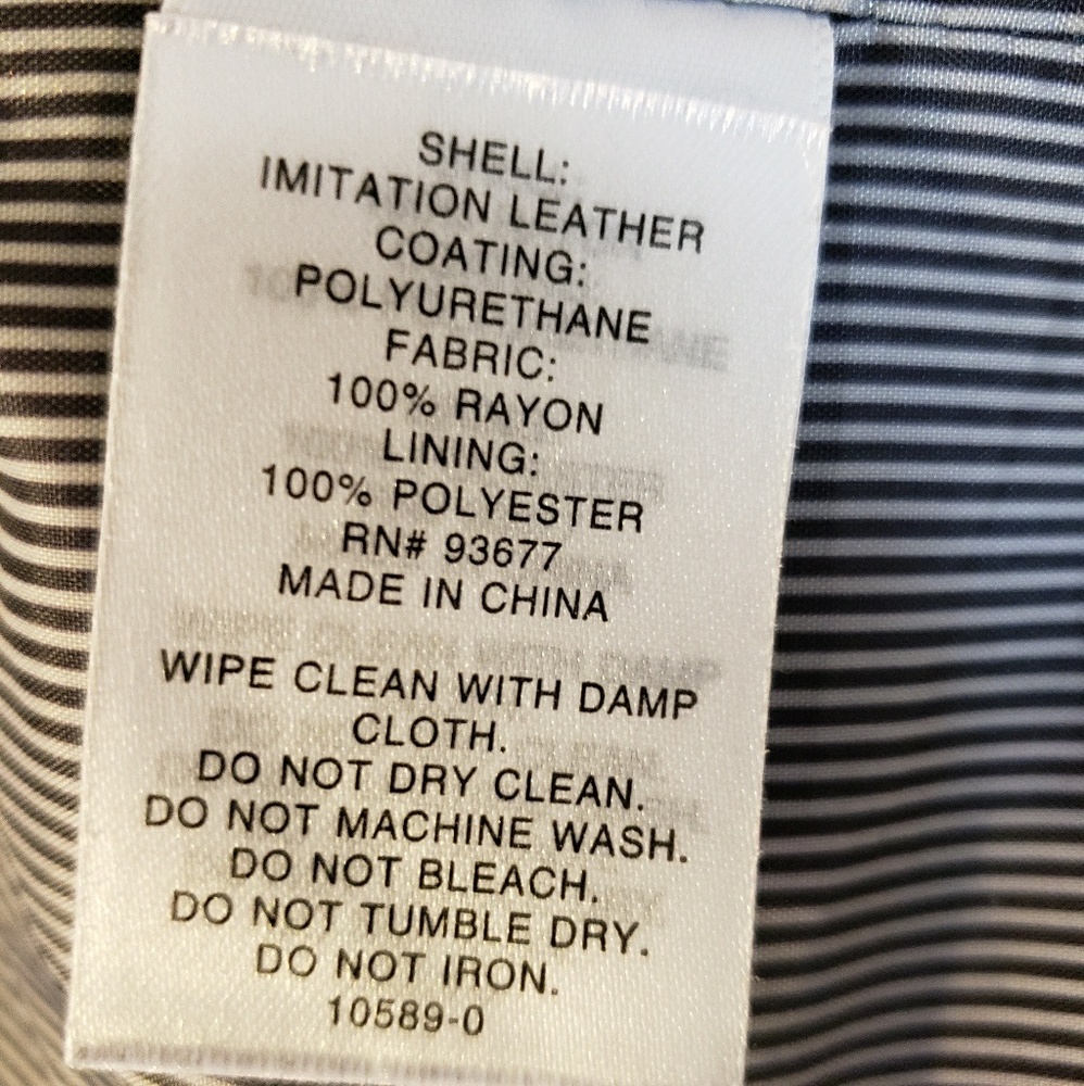 Leather like jacket - Picture 3 of 4